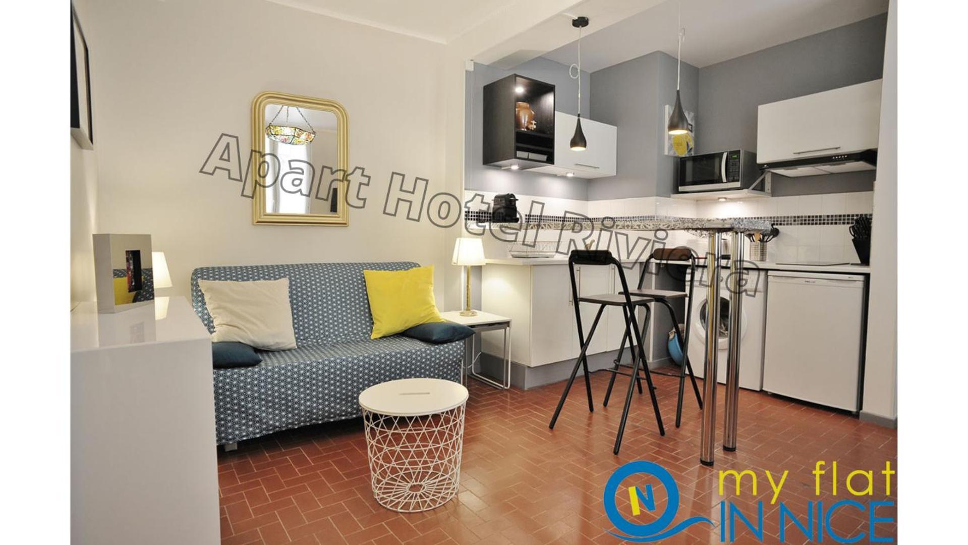 Aparthotel Riviera - Vincent 1 - Vieille Ville - Appartement Superieur 2 Pieces Ac Nicea Zewnętrze zdjęcie